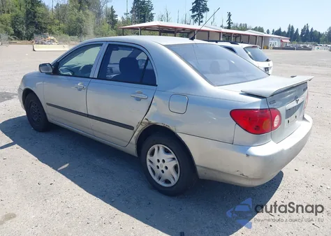 2003 Toyota Corolla Ce из США, поврежденный, VIN 1NXBR32E43Z031768